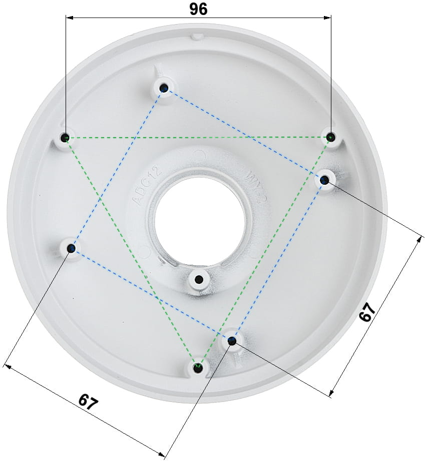 UCHWYT KAMERY PFA107 DAHUA-1335358
