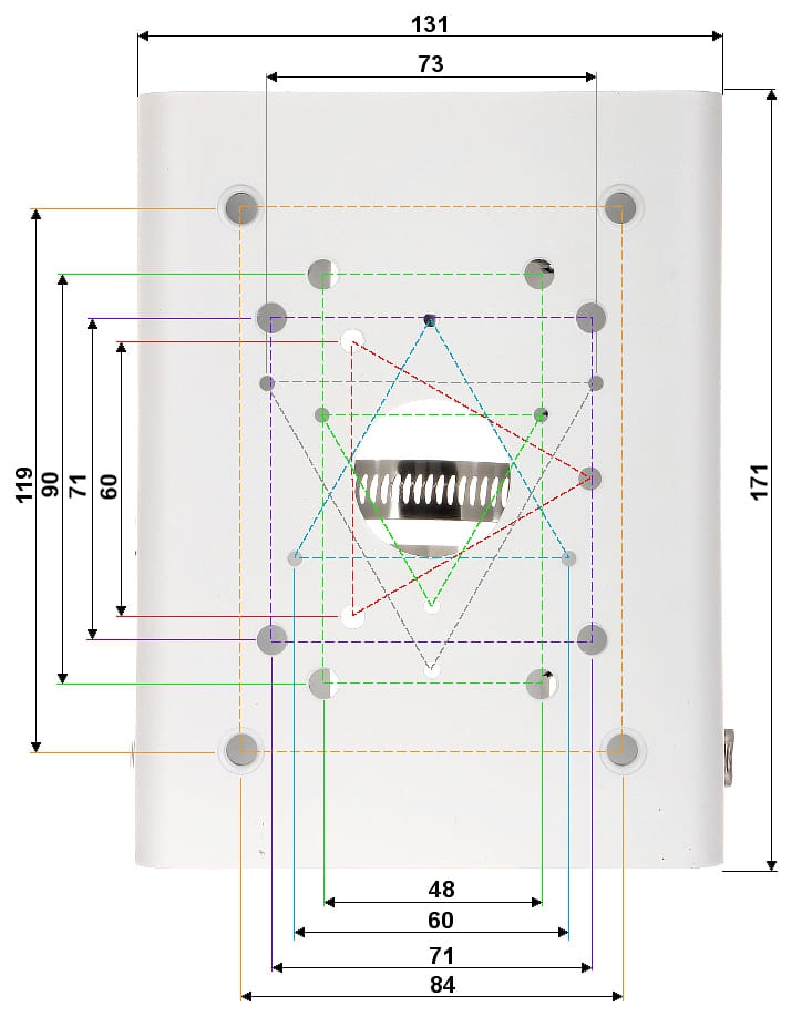 UCHWYT NA SŁUP PFA150-V2 DAHUA-1342143