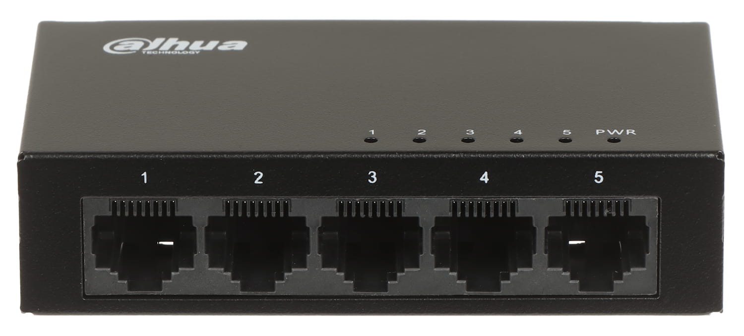 SWITCH PRZEMYSŁOWY   PFS3005-5GT-V2 5-PORTOWY DAHUA-1518053