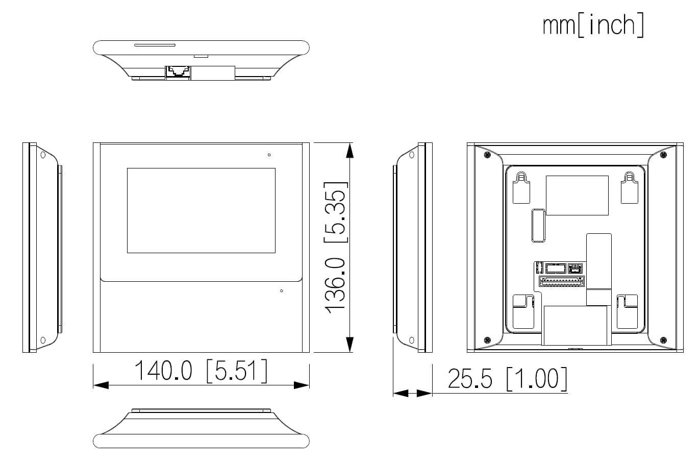 PANEL WEWNĘTRZNY VTH2611L-WP Wi-Fi / IP DAHUA-1517736