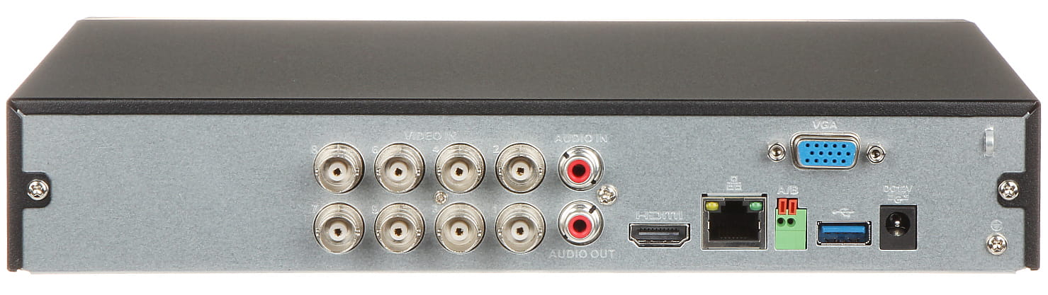 REJESTRATOR AHD, HD-CVI, HD-TVI, CVBS, TCP/IP XVR5108HS-4KL-I3 8 KANAŁÓW DAHUA-1321166