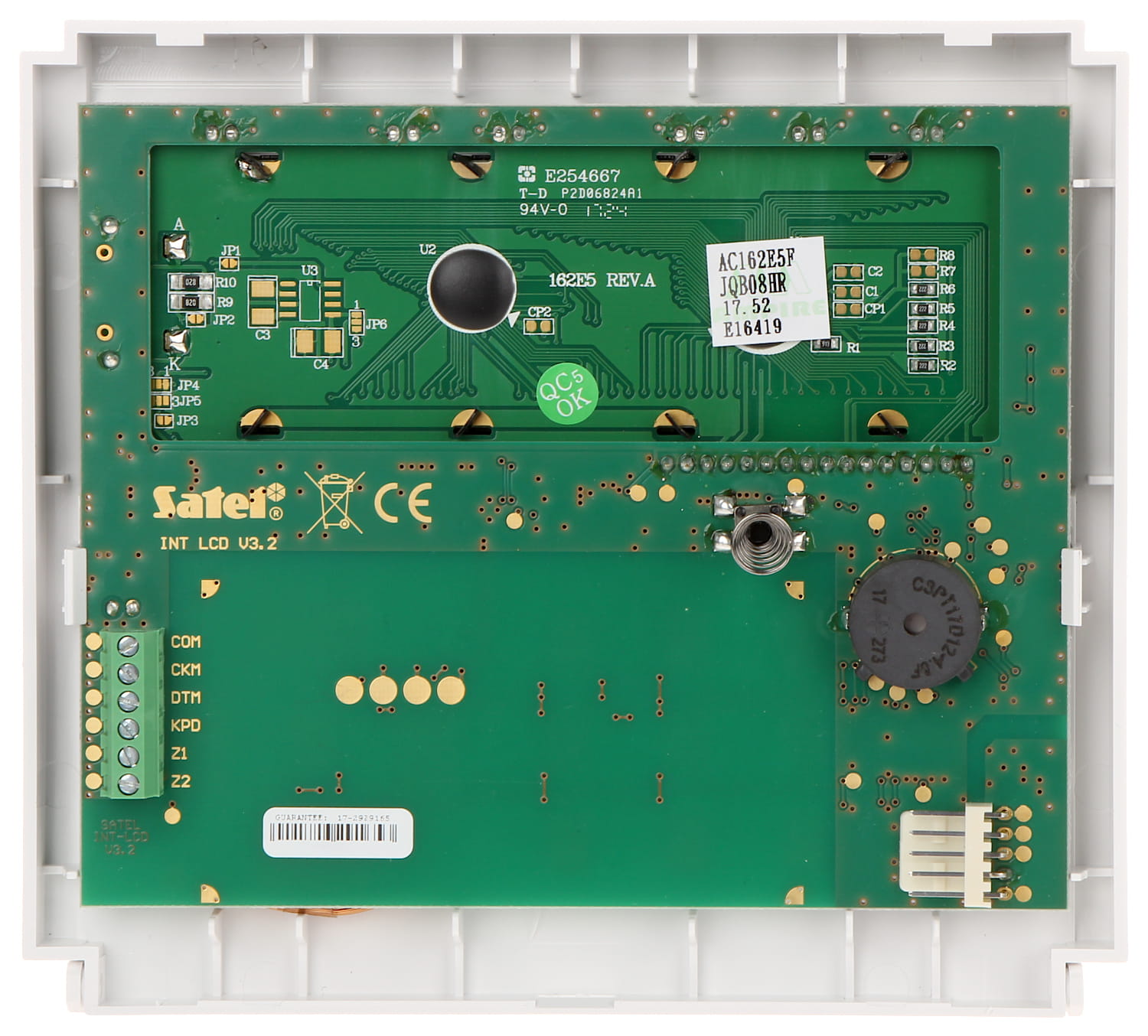 CZYTNIK ZBLIŻENIOWY Z KLAWIATURĄ ACCO-KLCDR-BW SATEL-1338255
