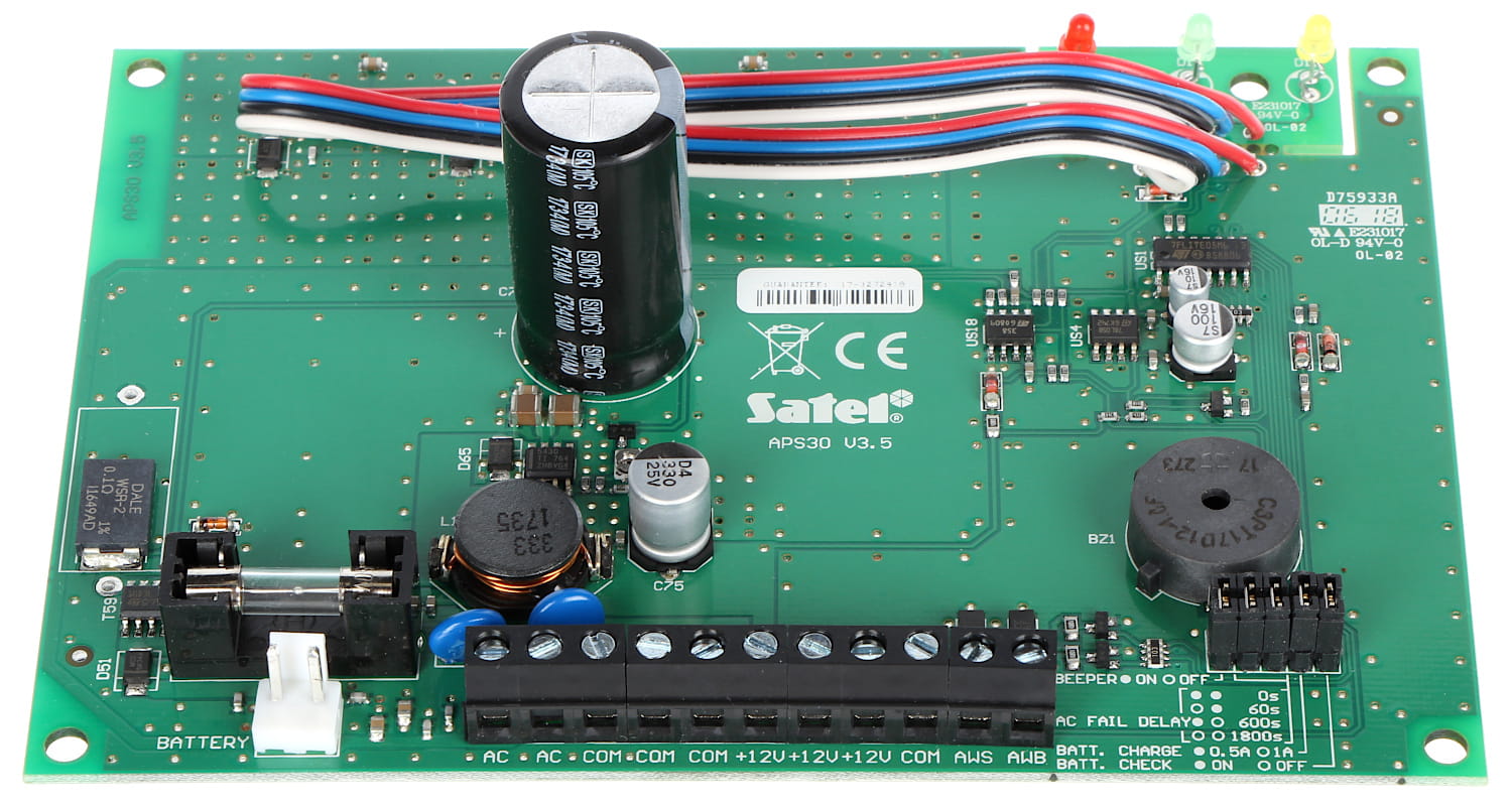 ZASILACZ BUFOROWY IMPULSOWY APS-30-S SATEL-1327385