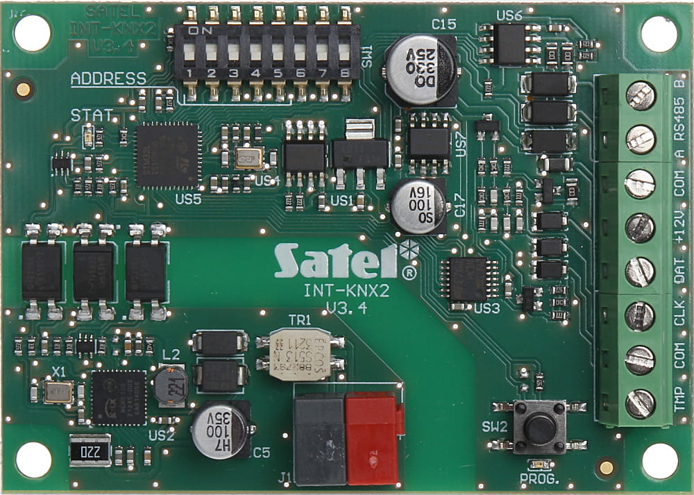 INTERFEJS KOMUNIKACYJNY INT-KNX-2 SATEL-1351223