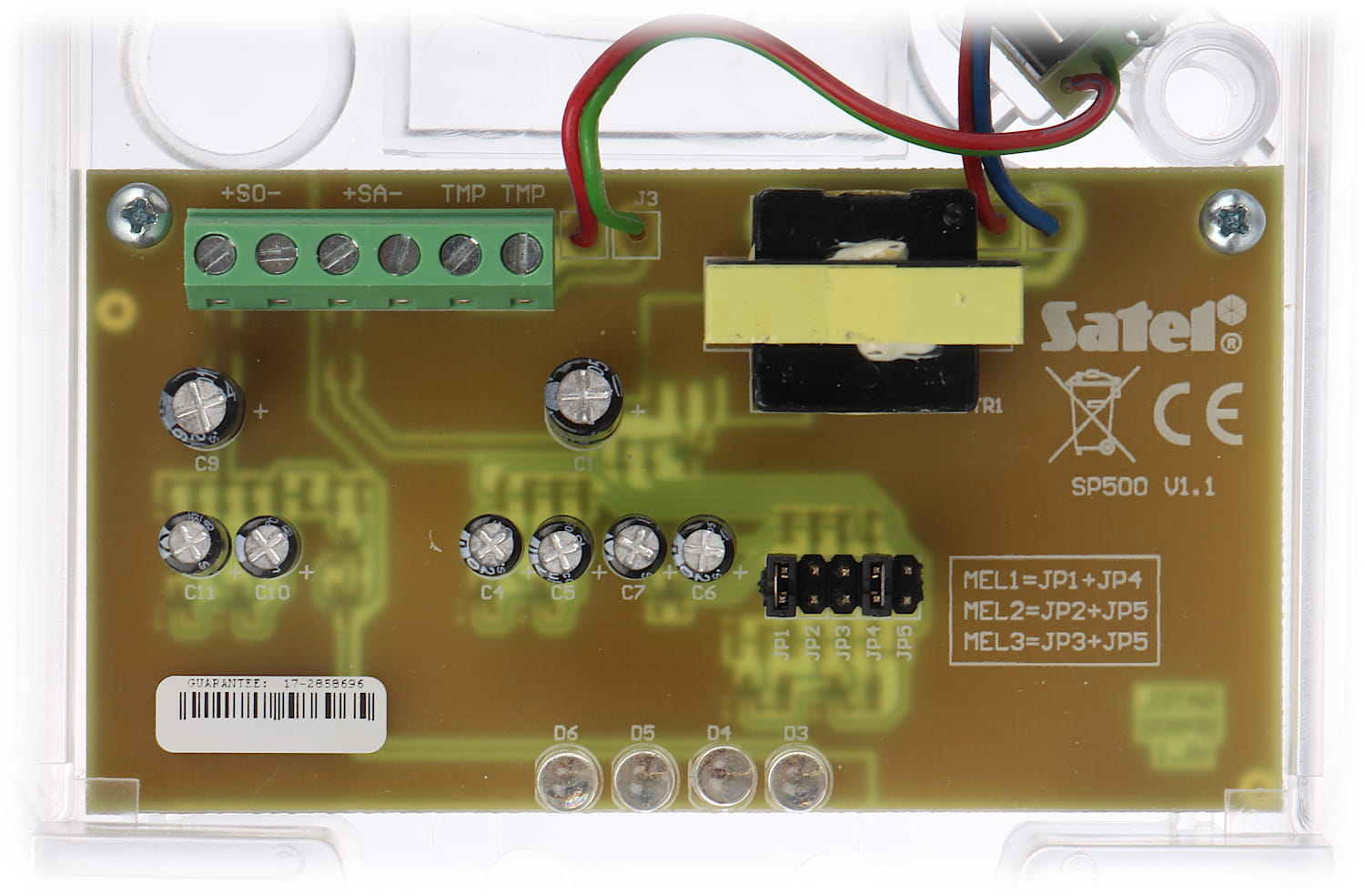 SYGNALIZATOR ZEWNĘTRZNY SP-500-R SATEL-1355252