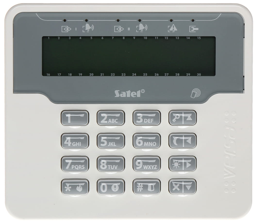 BEZPRZEWODOWA KLAWIATURA Z RFID VERSA-KWRL2 ABAX/ABAX2 SATEL-1339186