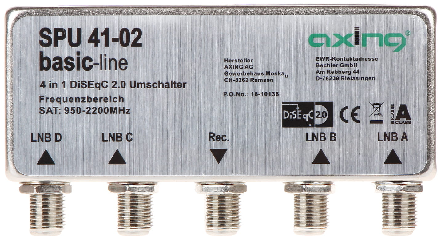 PRZEŁĄCZNIK SPU-41-02 DiSEqC 2.0AXING-1344629