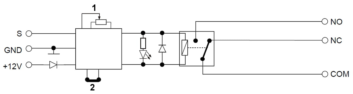 MODUŁ PRZEKAŹNIKA CZASOWEGO PK1-12-ZPC DELTA-1350368