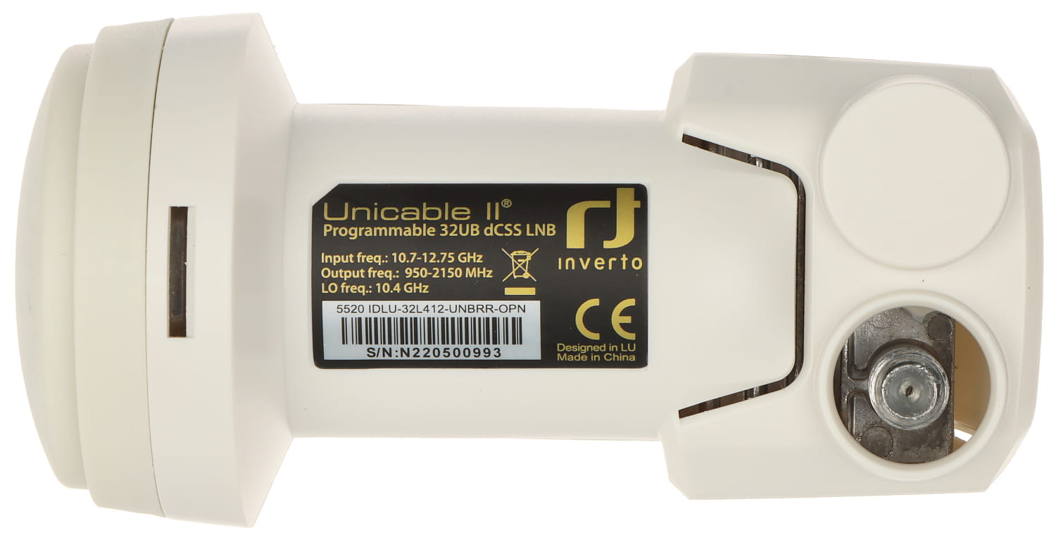 KONWERTER TV-SAT KONW/UNICABLE-II-INV INVERTO-1345916
