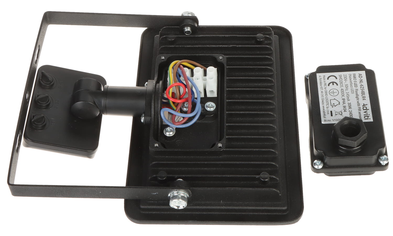 REFLEKTOR LED Z CZUJNIKIEM RUCHU AD-NL-6254BLR4 ADVITI-1469487