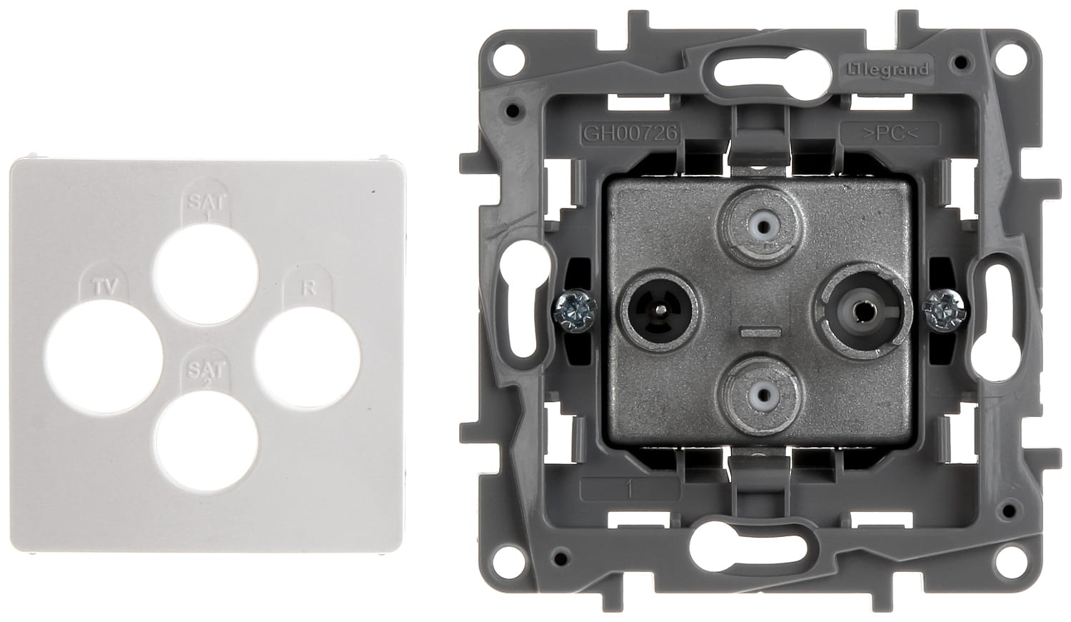 GNIAZDO KOŃCOWE LE-764566 R-TV + 2xSAT Niloe LEGRAND-1346945