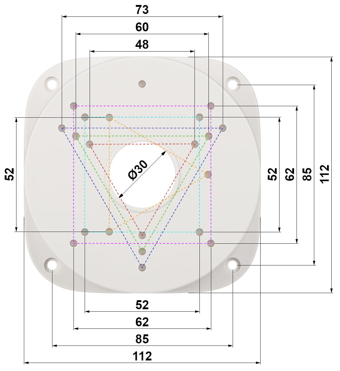 UCHWYT KAMERY BD-PC115-1518096