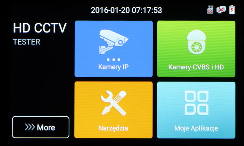 WIELOFUNKCYJNY TESTER CCTV CS-HB-45W-1322580