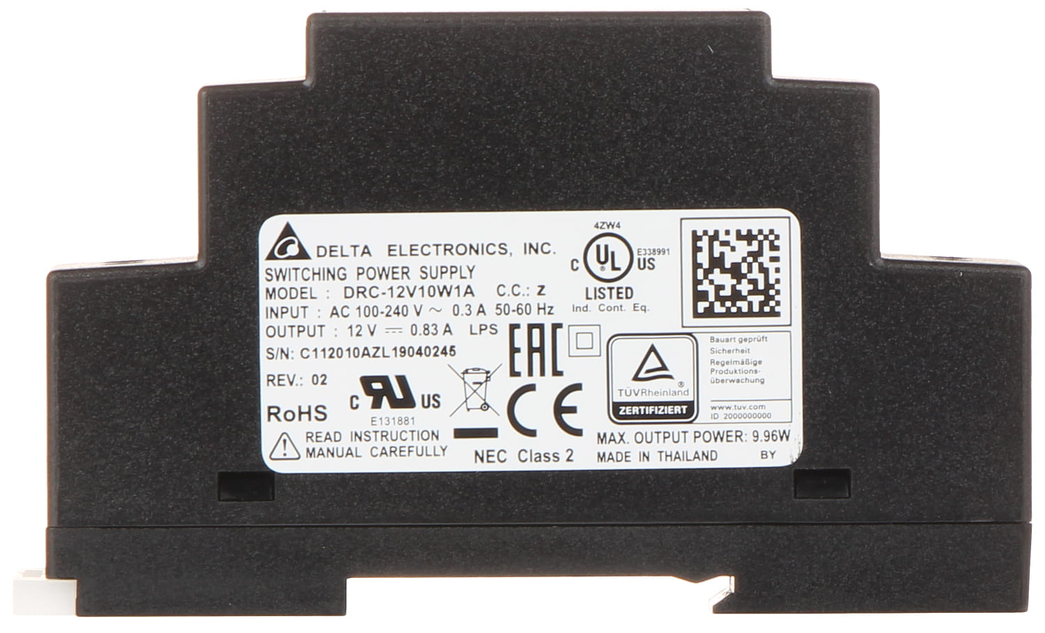 ZASILACZ IMPULSOWY DRC-12V10W-1AZ-1334416