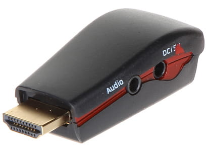 KONWERTER HDMI/VGA+AU-ECO-1349780