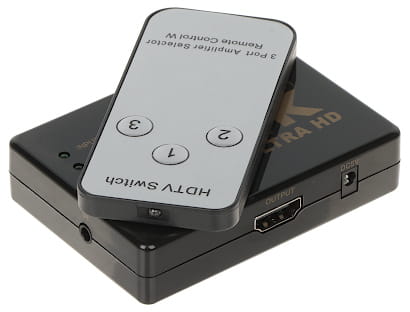 PRZEŁĄCZNIK HDMI-SW-3/1-IR-4K-1518046