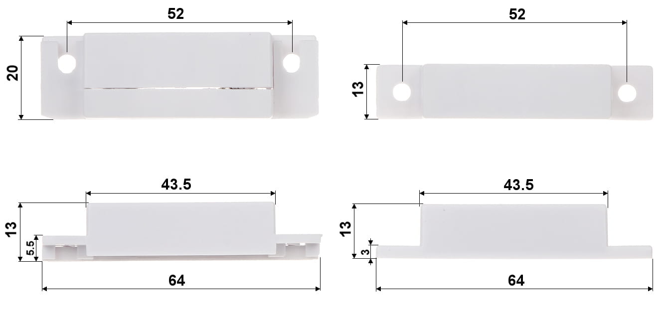 KONTAKTRON BOCZNY KN-CA31/NO WYJŚCIE NO-1339135