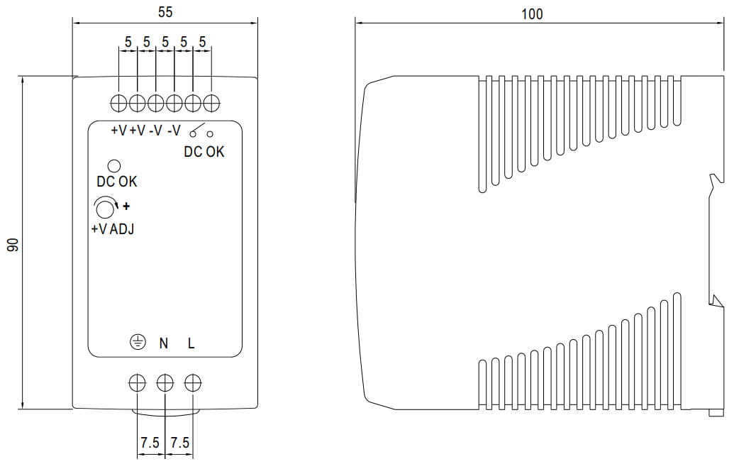 ZASILACZ IMPULSOWY MDR-100-12-1332186