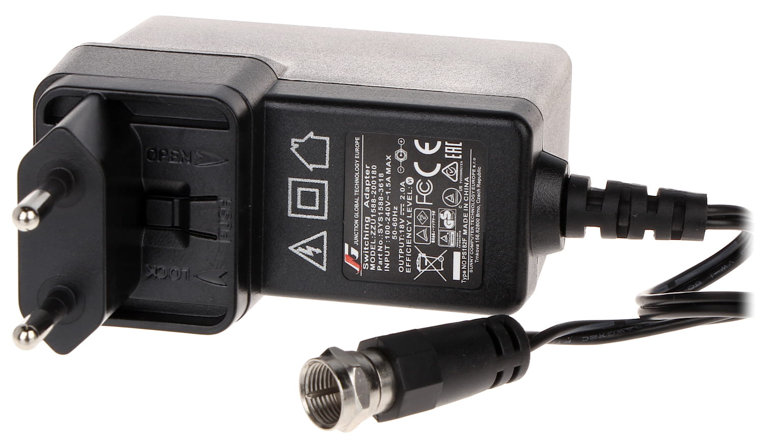 ZASILACZ IMPULSOWY PS-182F DO MULTISWITCHY TERRA MS/MV/MSV WTYK F-1341164