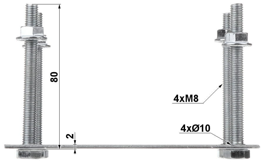 ZACISK UCHWYTU MUROWEGO ZUM-4-1345585