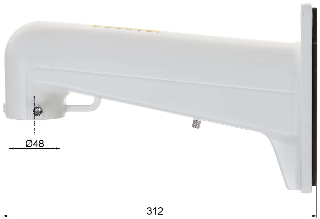 UCHWYT KAMERY DS-1602ZJ-BOX-POLE Hikvision-1345992