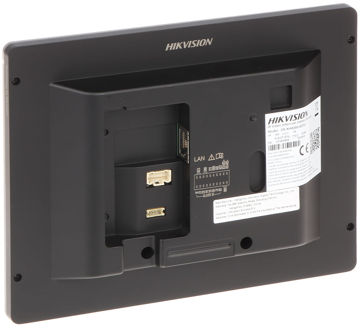 PANEL WEWNĘTRZNY Wi-Fi / IP DS-KH8350-WTE1/EU Hikvision-1339034