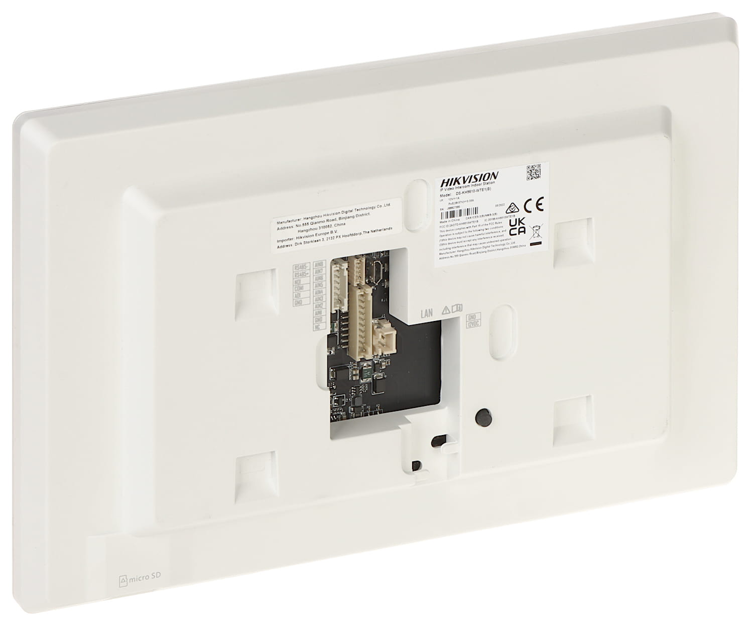 PANEL WEWNĘTRZNY Wi-Fi / IP DS-KH9510-WTE1(B) Hikvision-1360724