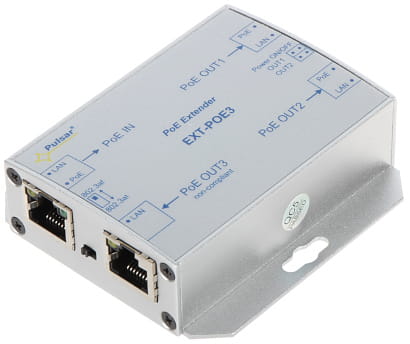 EXTENDER ETHERNET+PoE EXT-POE3 PULSAR-1338286