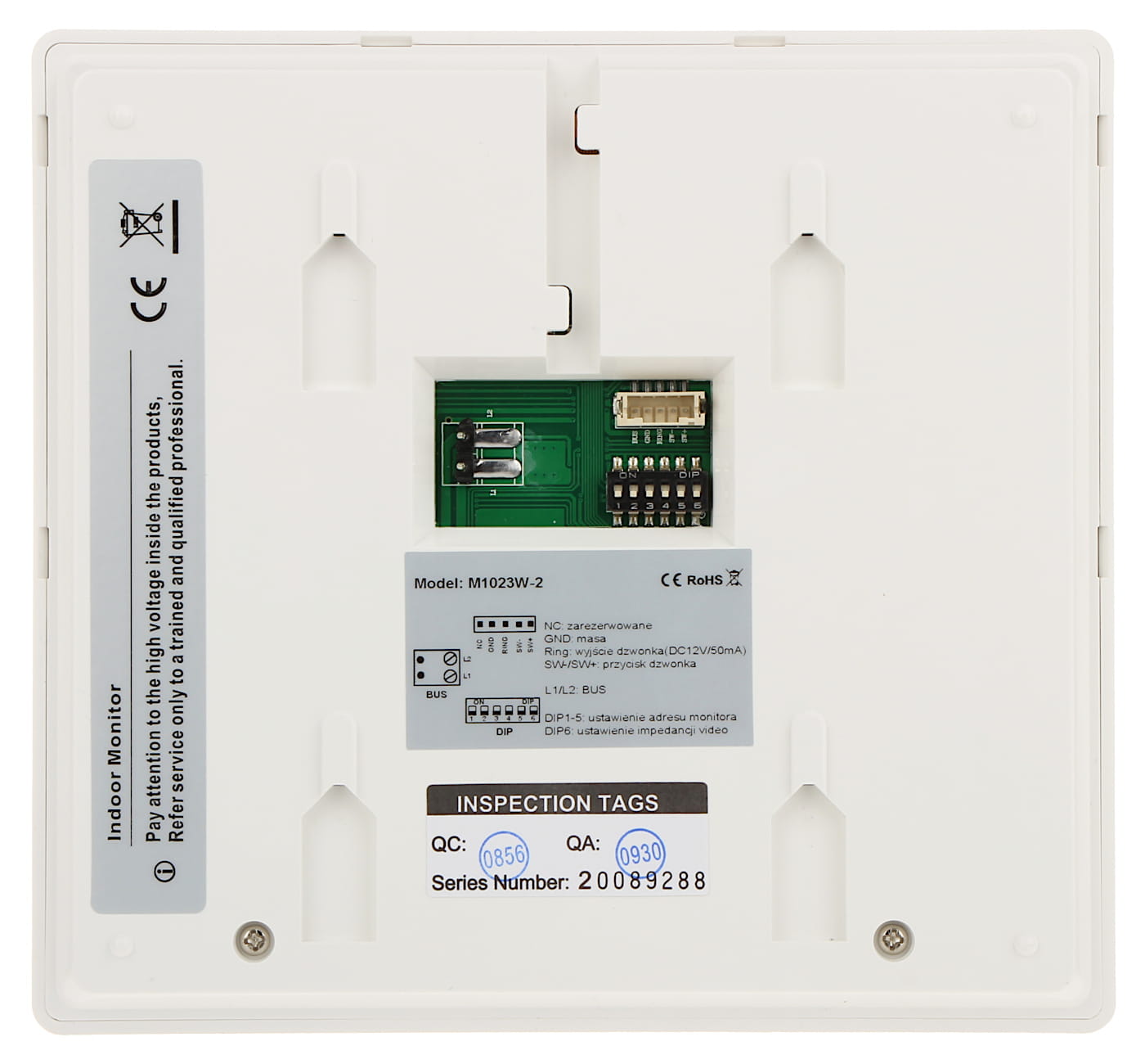 PANEL WEWNĘTRZNY M1023W-2 VIDOS-1333494