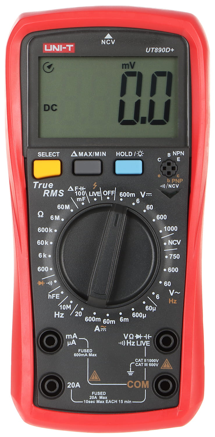 MIERNIK UNIWERSALNY UT-890D+ UNI-T-1323316