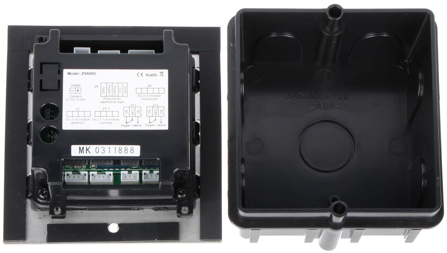ZAMEK SZYFROWY ZS600D VIDOS-1341753
