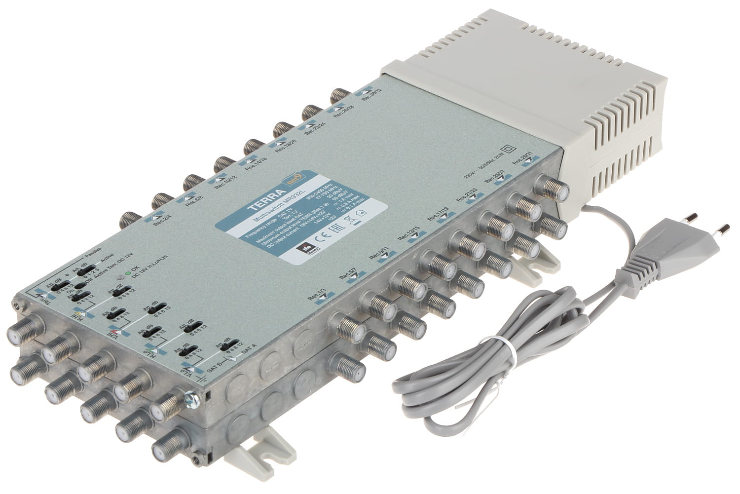 MULTISWITCH MR-932L 9 WEJŚĆ/32 WYJŚCIA TERRA-1341366