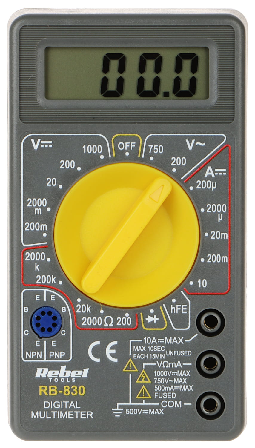 MIERNIK UNIWERSALNY RB-830 REBEL Tools-1323281