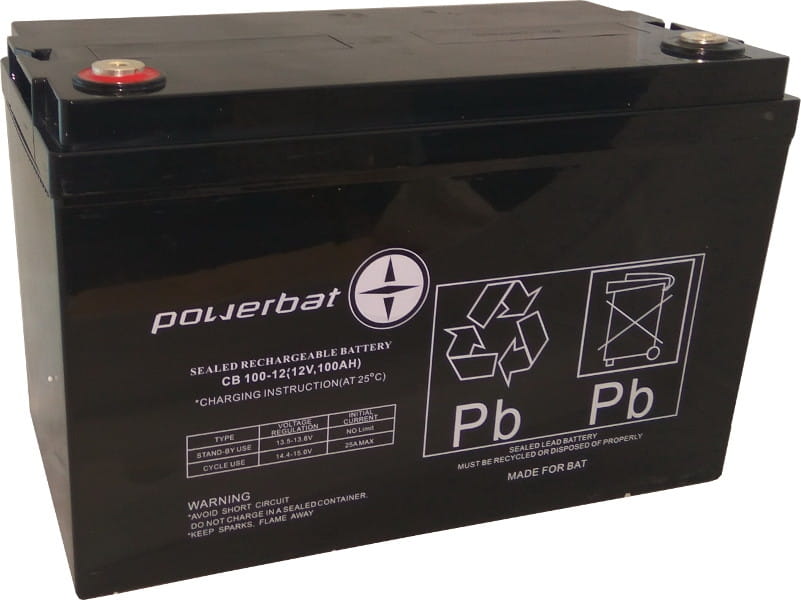 Akumulator PowerBat AGM 100Ah-1514607