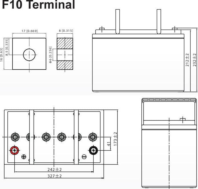 Akumulator AGM ULTRACELL UCG 12V 100Ah-1520333