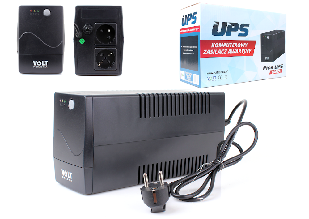 UPS ZASILACZ AWARYJNY VOLT POLSKA PICO 800VA 480W-1512104
