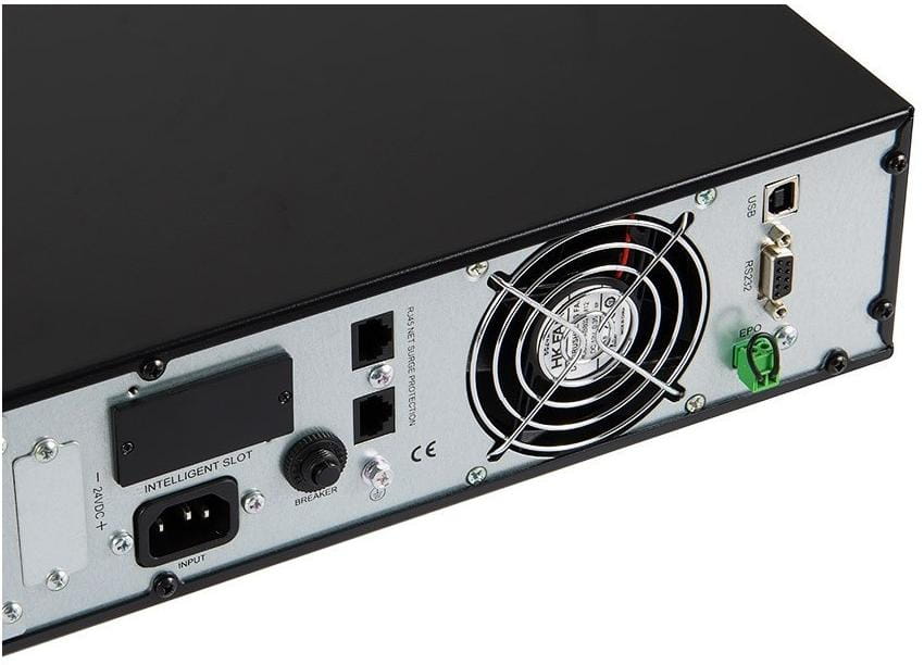 UPS ZASILACZ AWARYJNY Green Cell 1000VA 900W DO SZAFY RACK RTII Z WYŚWIETLACZEM LCD-1502653