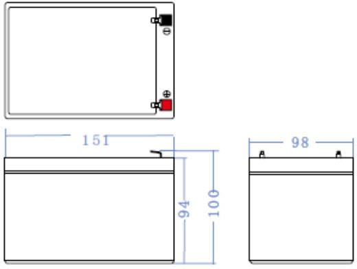 AKUMULATOR AGM Green Cell VRLA 12V 12Ah-1498399
