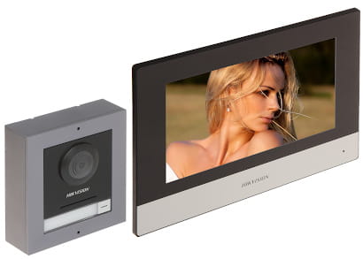 ZESTAW WIDEODOMOFONOWY DS-KIS602(B)(O-STD) Hikvision-1519996