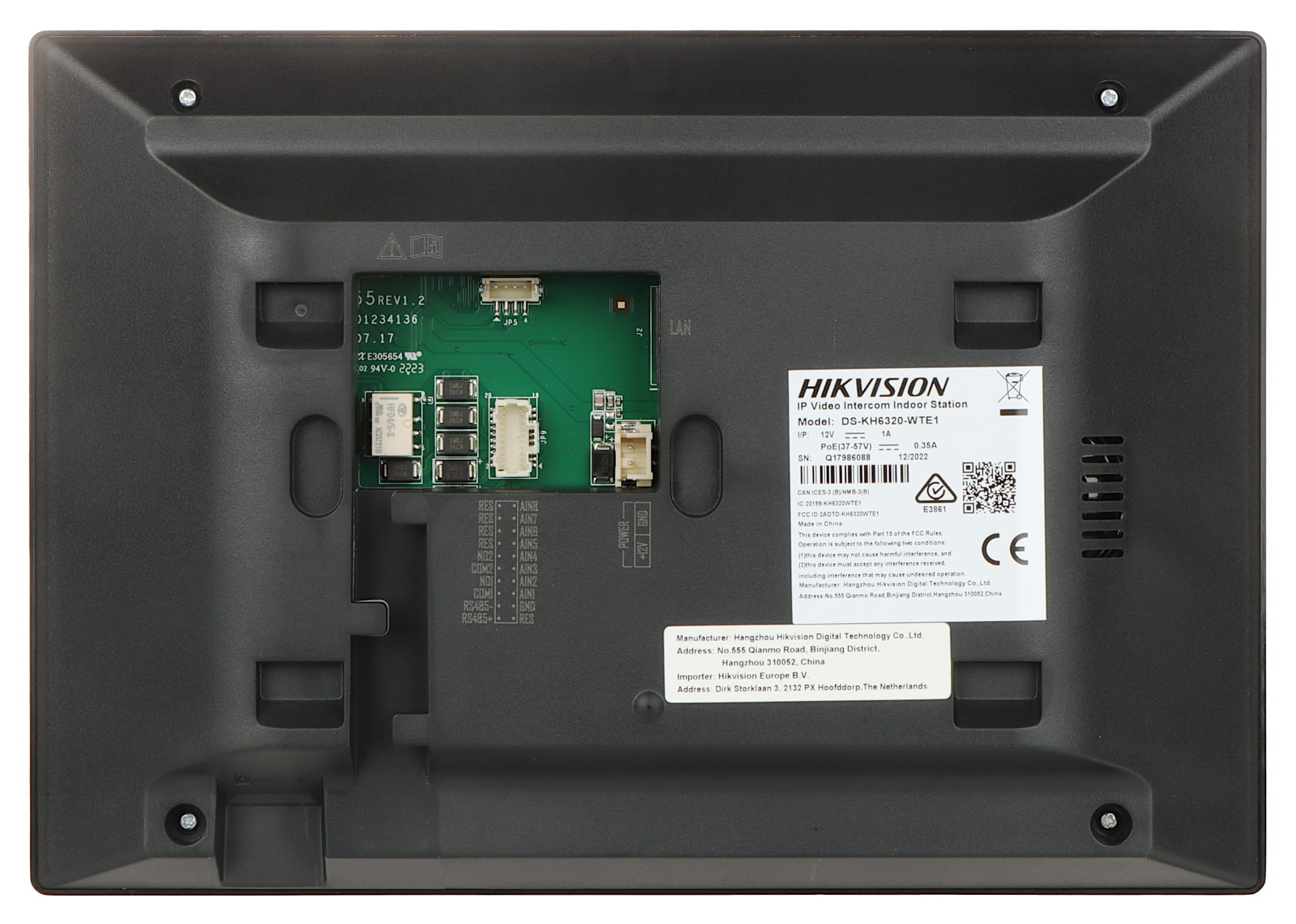 ZESTAW WIDEODOMOFONOWY DS-KIS602(B)(O-STD) Hikvision-1519999