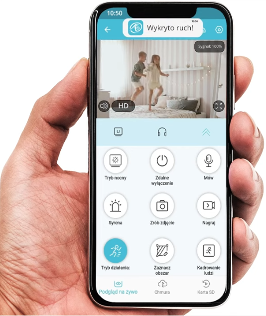 Kamera IP Orllo Mini Kamera Bezprzewodowa GSM 4G LTE ORLLO W8 PRO SIM-1521023