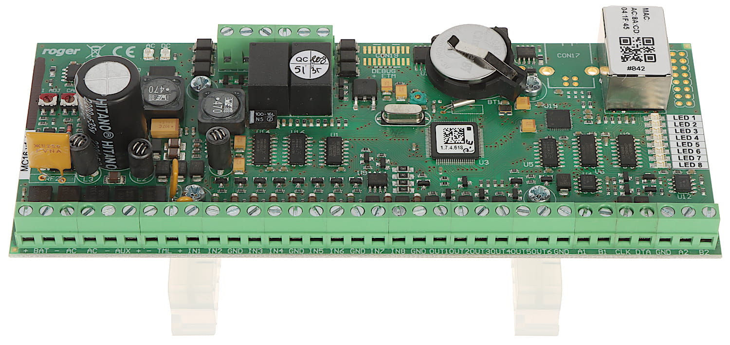 MODUŁ KONTROLERA DOSTĘPU MC16-PAC-EX-2 ROGER-1518601