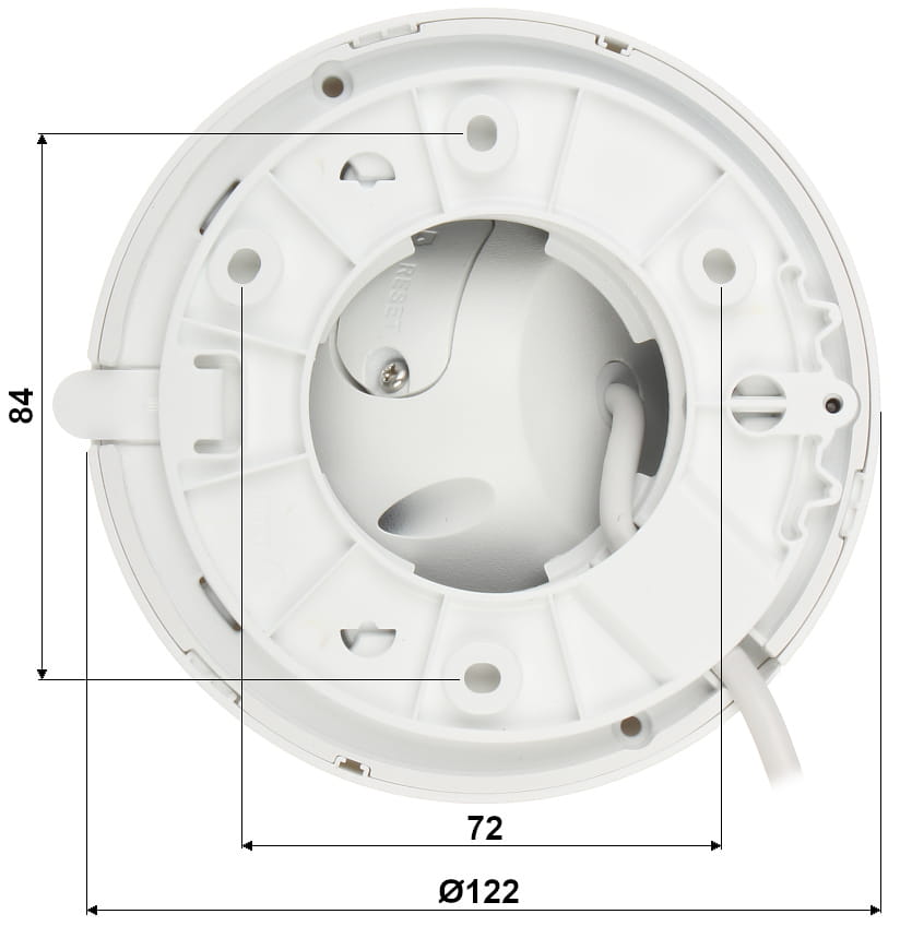 KAMERA IP IPC-HDW5442TM-ASE-0280B-S3 WizMind S - 4Mpx 2.8mm DAHUA-1568524