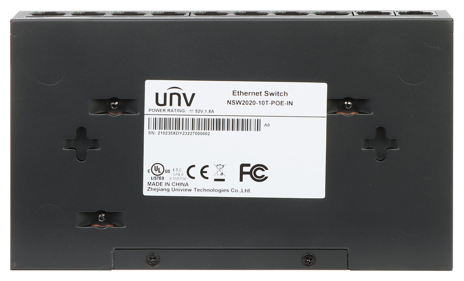 SWITCH POE NSW2020-10T-POE-IN 8-PORTOWY UNIVIEW-1518918