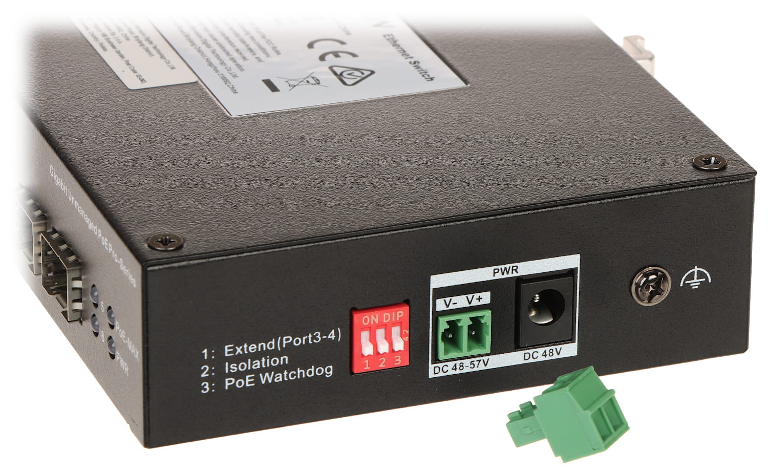 SWITCH POE DS-3T0506HP-E/HS 4-PORTOWY SFP Hikvision-1580310