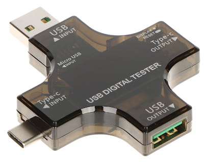 WIELOFUNKCYJNY TESTER USB SP-UT01 Spacetronik-1582381