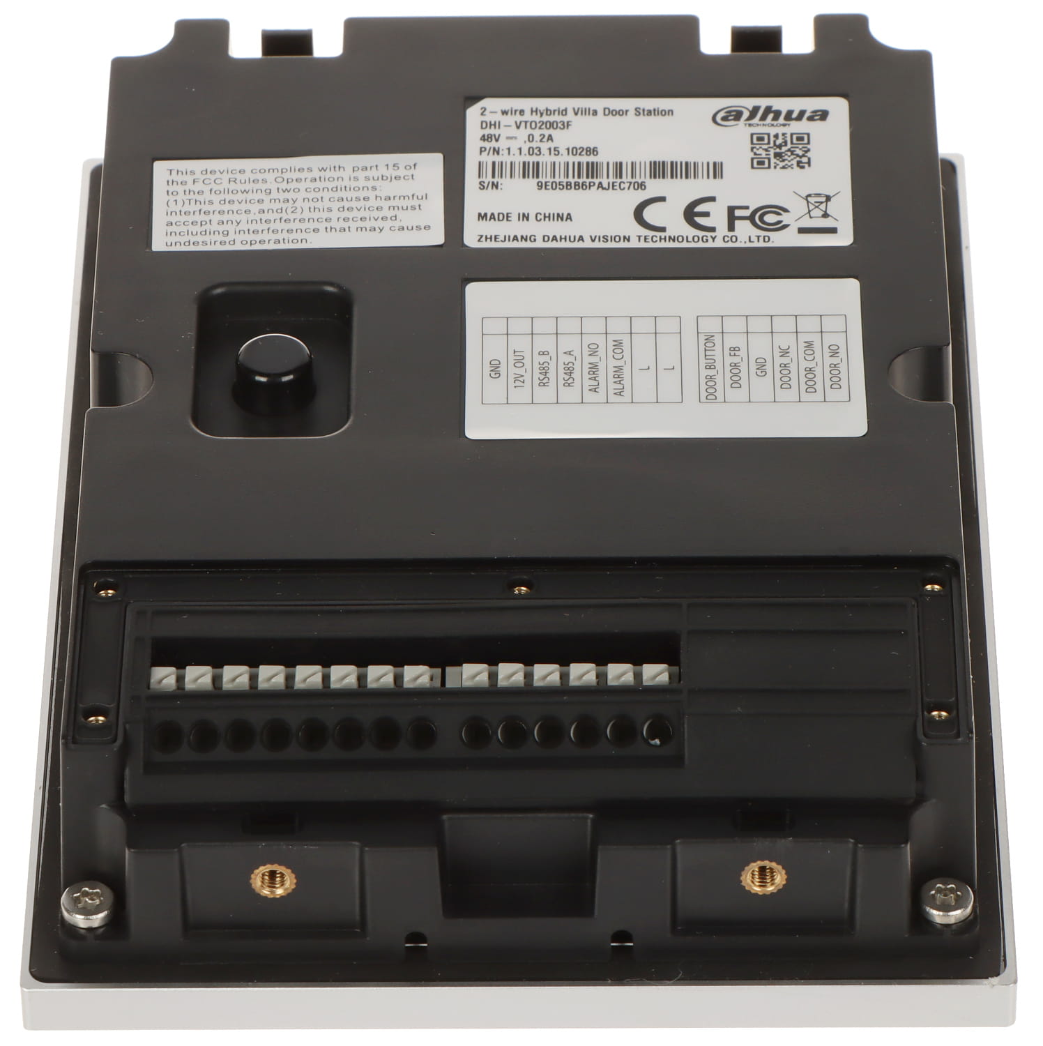 ZESTAW WIDEODOMOFONOWY KTX02(S) Wi-Fi / 2-Wire DAHUA-1624115
