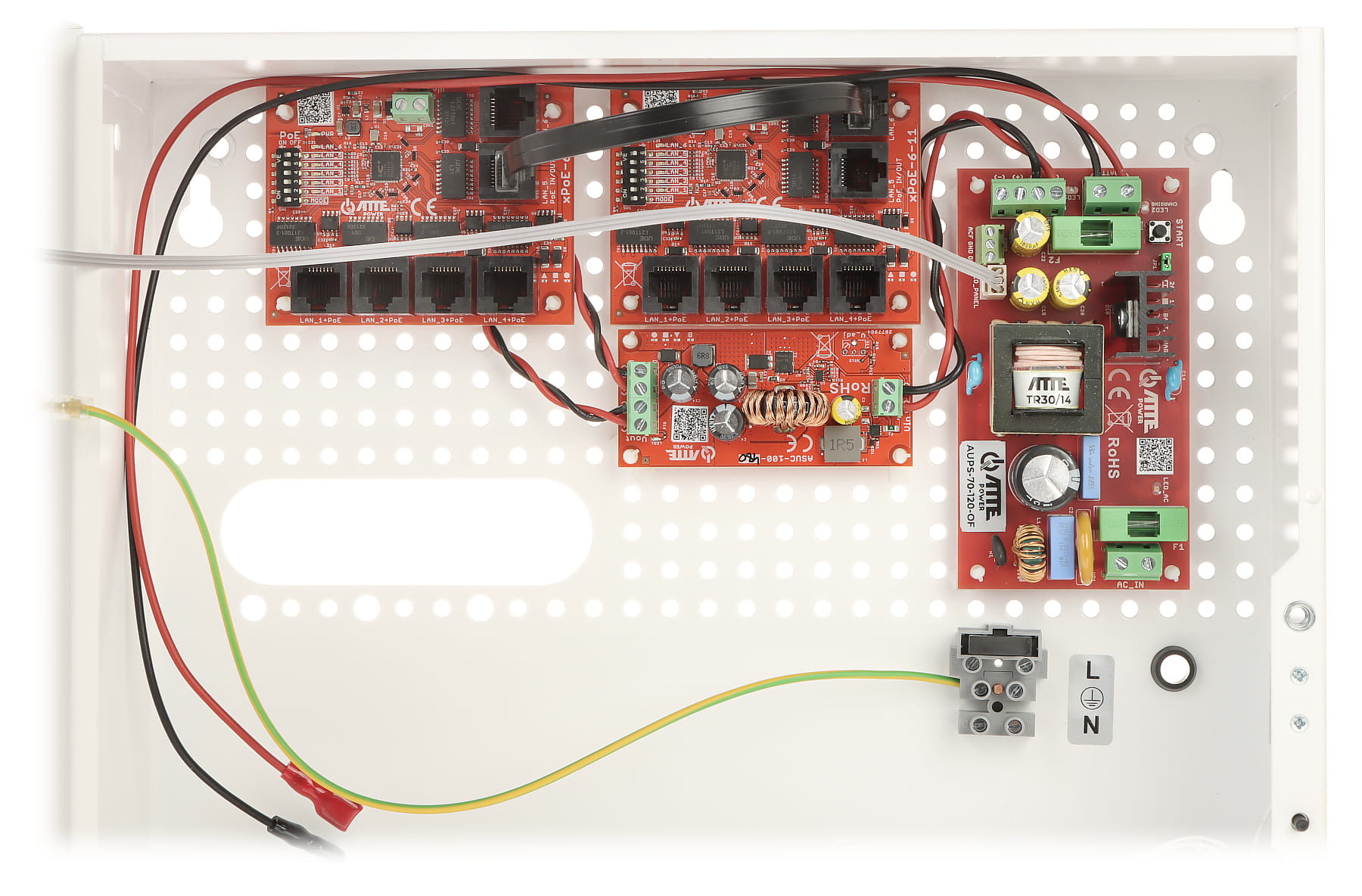 SWITCH POE Z ZASILACZEM BUFOROWYM IPUPS-9-11-F 9-PORTOWY ATTE-1469354