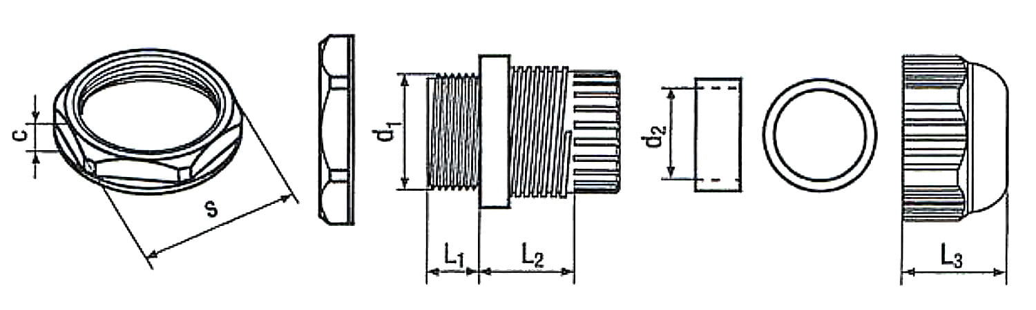 DŁAWNICA IZOLACYJNA D/M-12X1.5 IP68 M12 x 1.5-1562315
