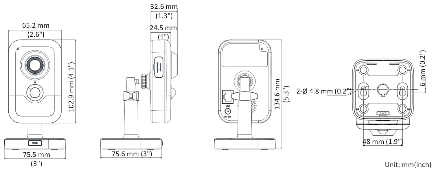 KAMERA IP DS-2CD2423G2-I(2.8MM) ACUSENSE - 1080p Hikvision-1650868